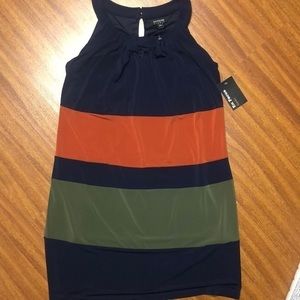 En Focus Studio Block Color Dress NWT E17